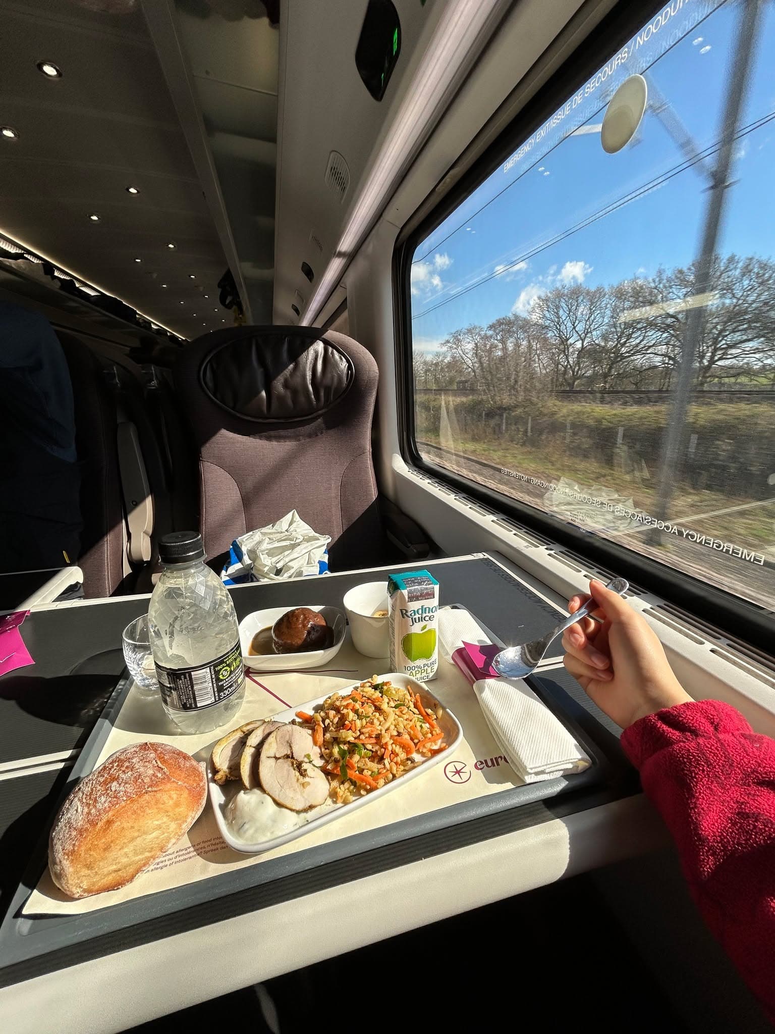 坐eurostar由倫敦去巴黎