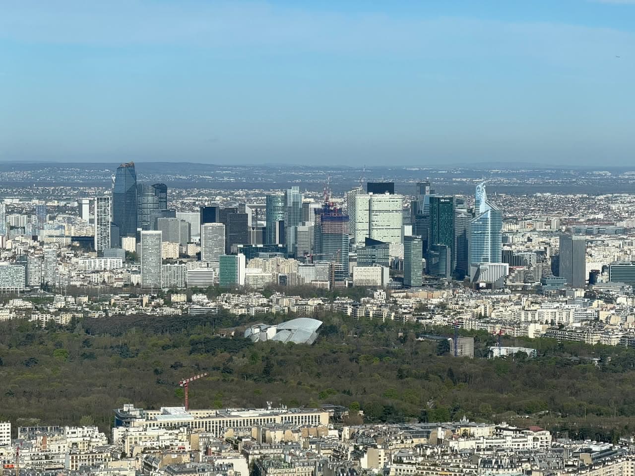 Financial District in Paris