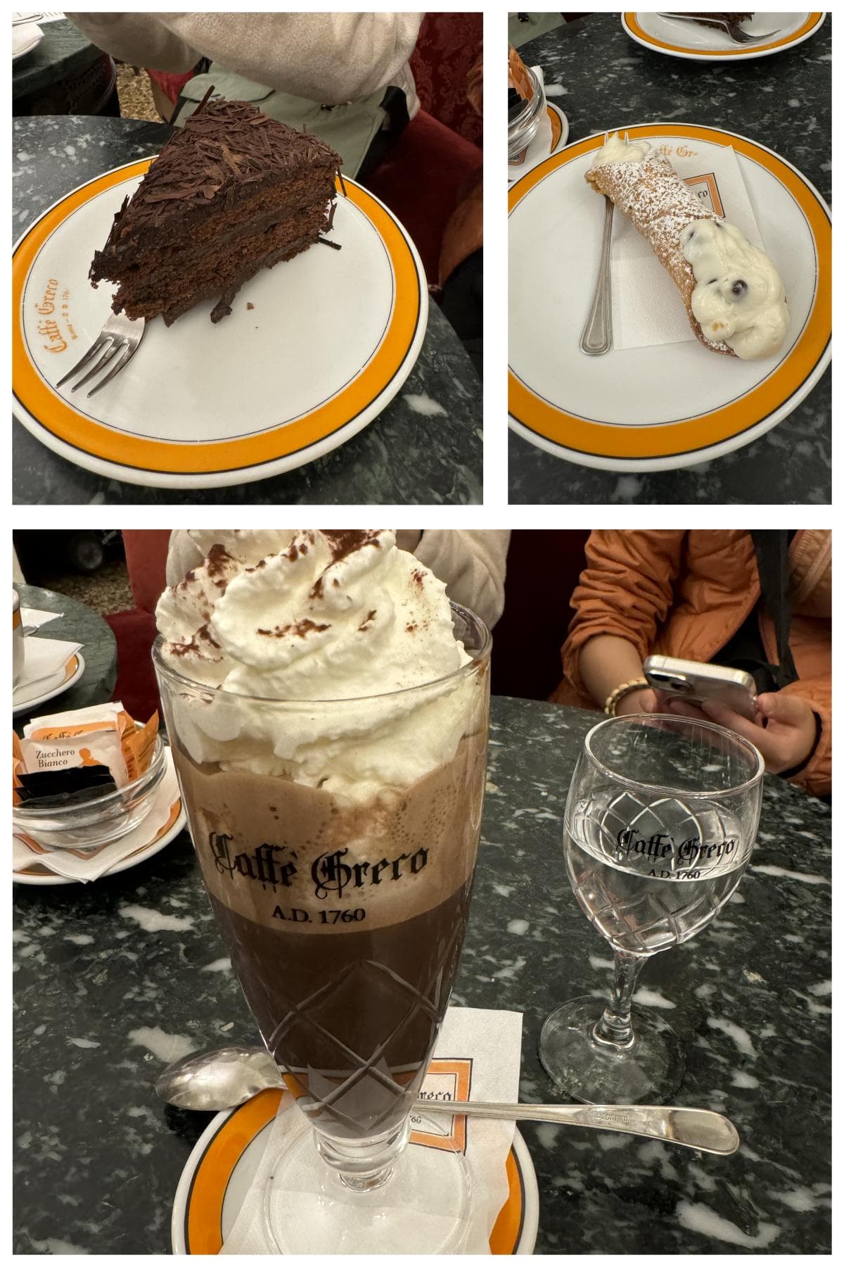 食物Ok好食。杯Mocha 長身杯又加Cream以為佢俾唱涷飲,原來係跟我叫的一樣是熱的Mocha.