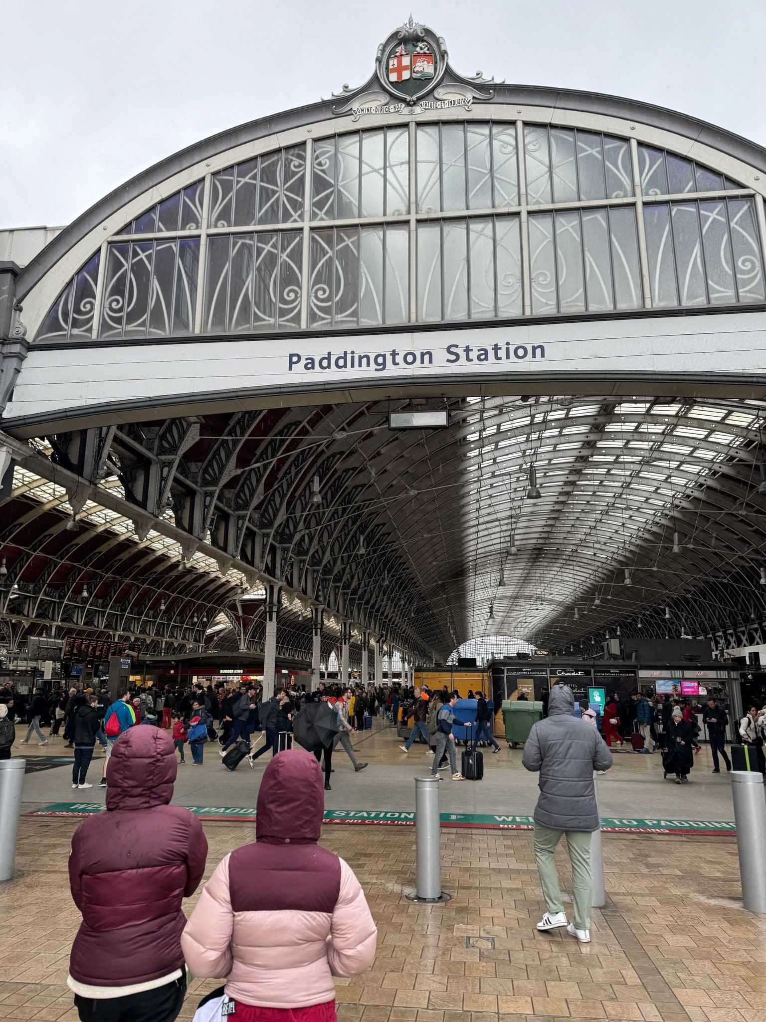 第二日來到Paddington Station 坐火車去牛津